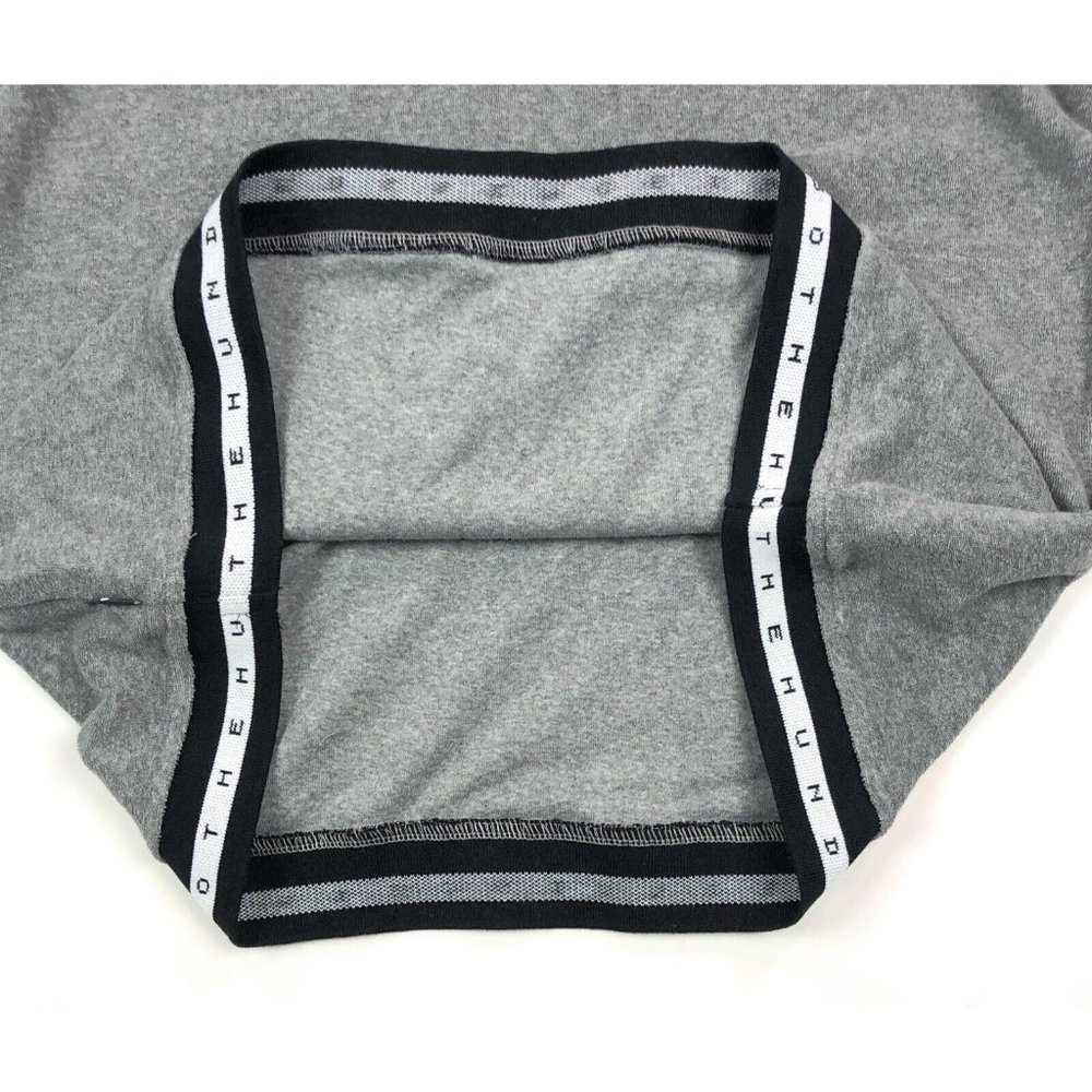 The Hundreds Marvin Mens Large Short Sleeve Hoodie Sweatshirt Gray Terry Cloth - Picture 8 of 12